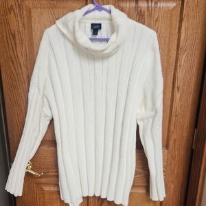 Daytrip Cream Cowl Neck Sweater